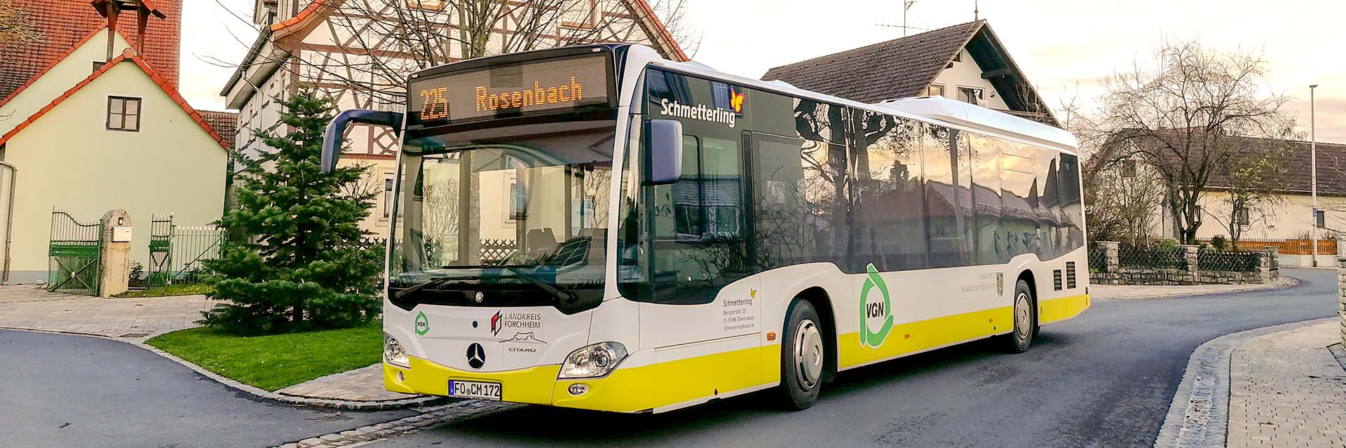 Reisebus nach Rosenbach