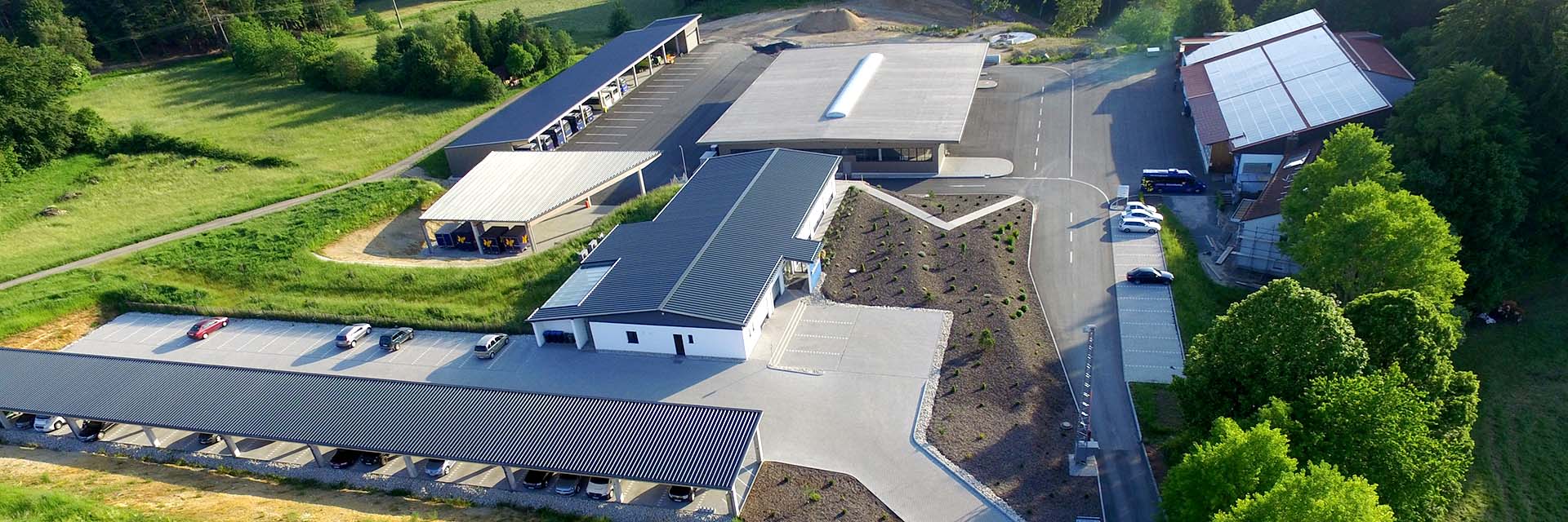 Betriebshof Obertrubach Luftbild