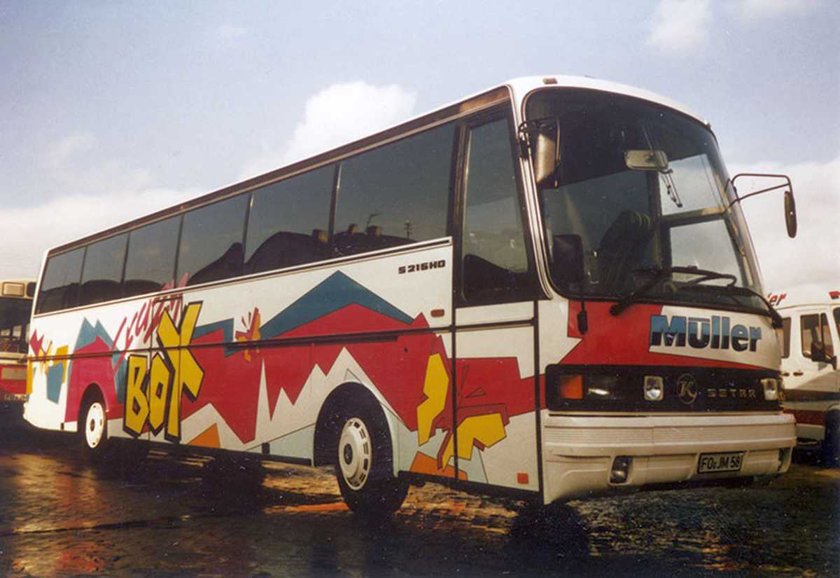 Historischer Reisebus